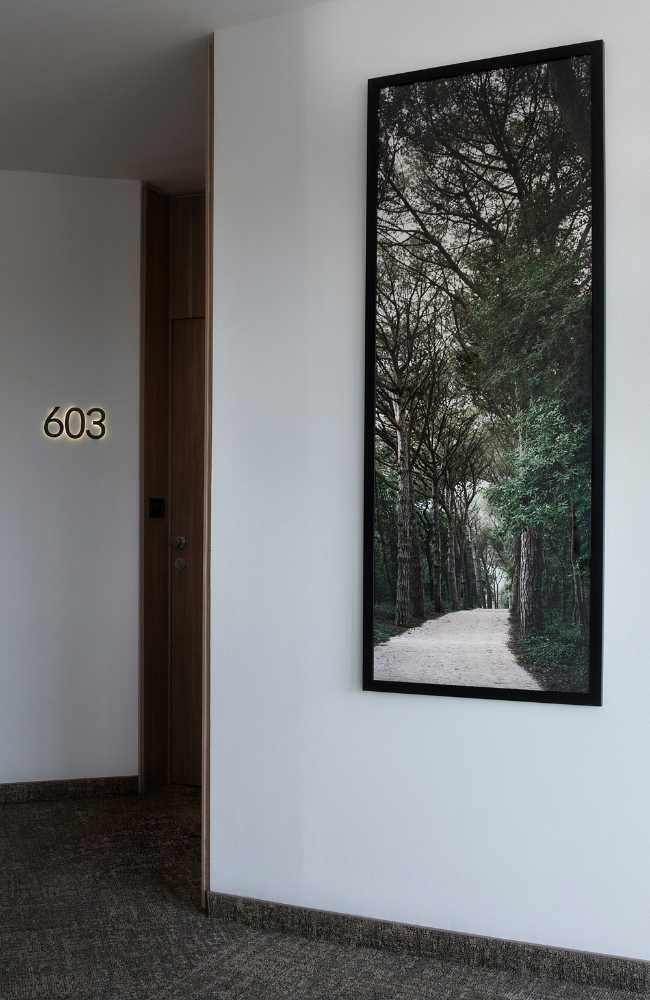 fotografia come quadri hotel