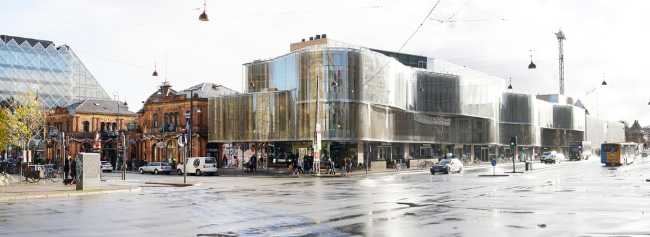 fenêtres carrées et ondulées