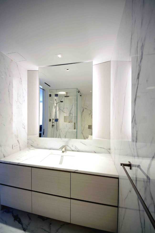 bagno rivestimento in marmo