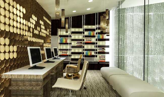 mesita de cartón mínima