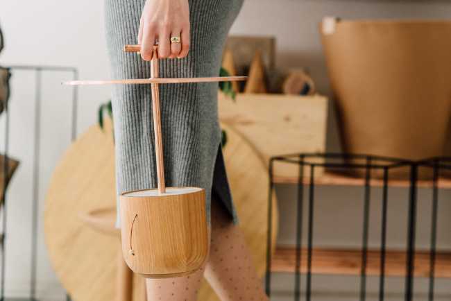 oggetti arredo legno