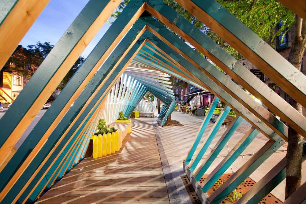 urban decoration tunnel shade