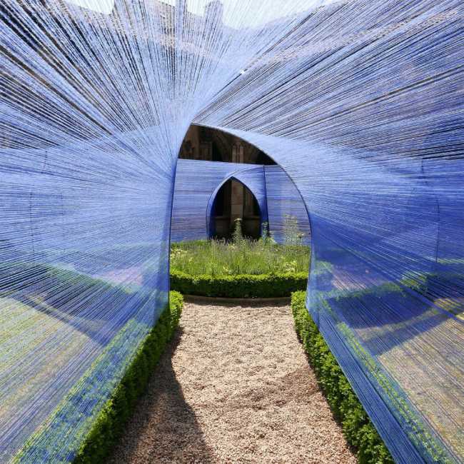 installazione giardino chiostro