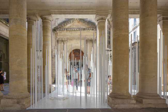 installazione festival cortile camera commercio colonne