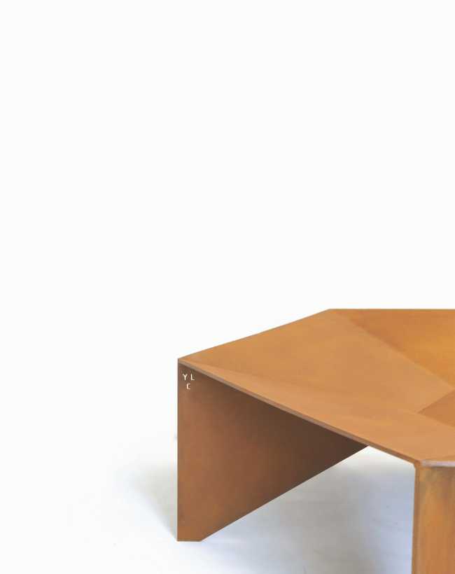 braciere arredo esterno outdoor design metallo corten