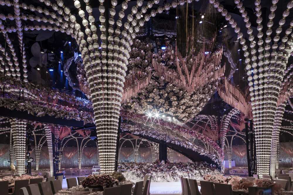 wedding event set design