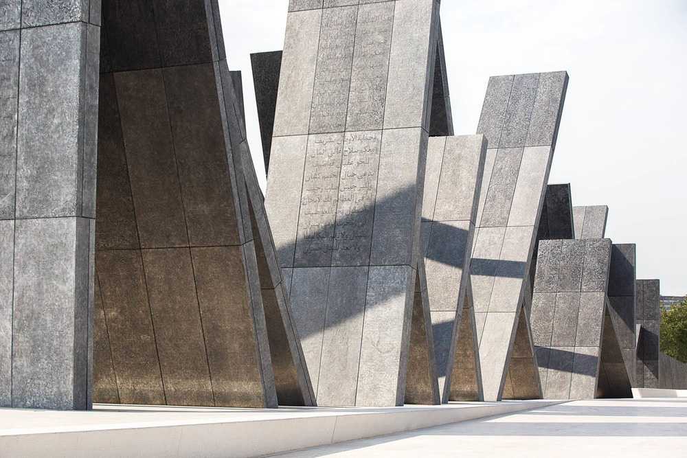 memorial park art architecture aluminum