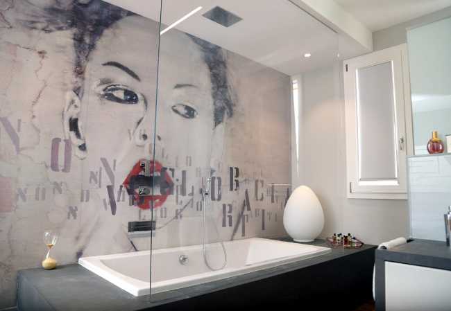 carat da parati bagno