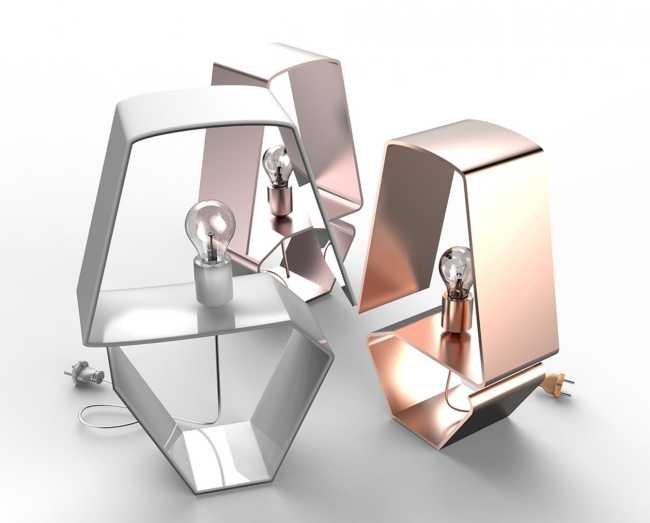 lampade da tavolo metallo design