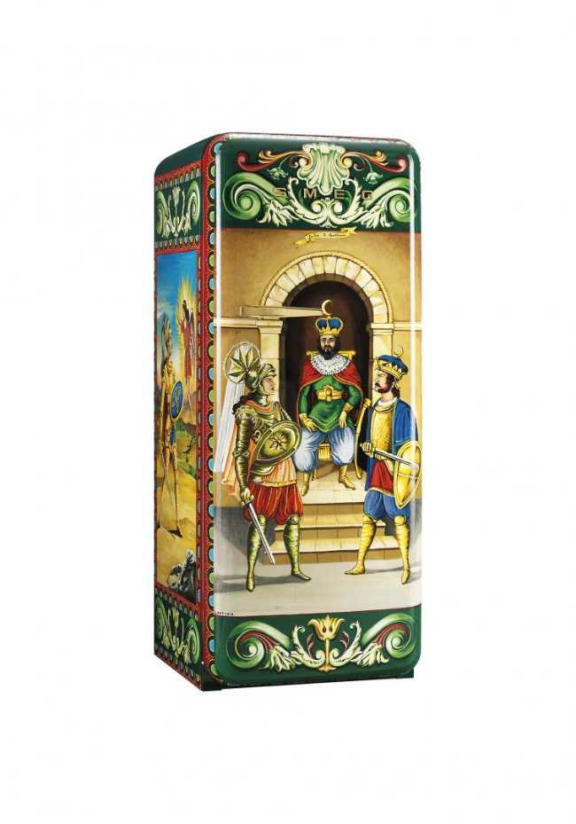 Frigorifero dipinto da artisti siciliani