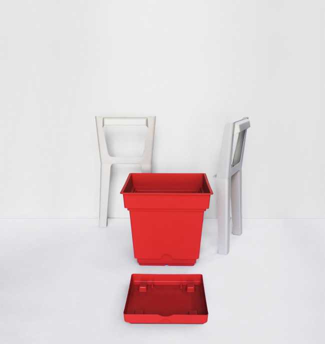 Orto domestico progetto di design smontato