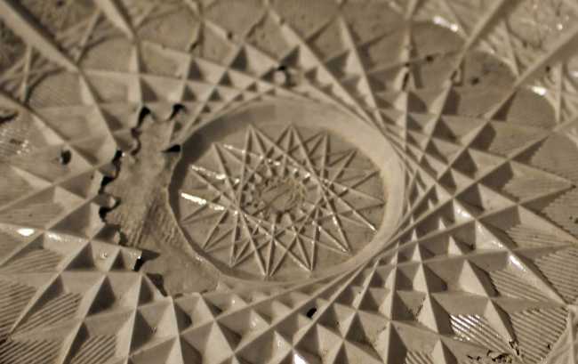 Decorazione vassoio produzione artigianale