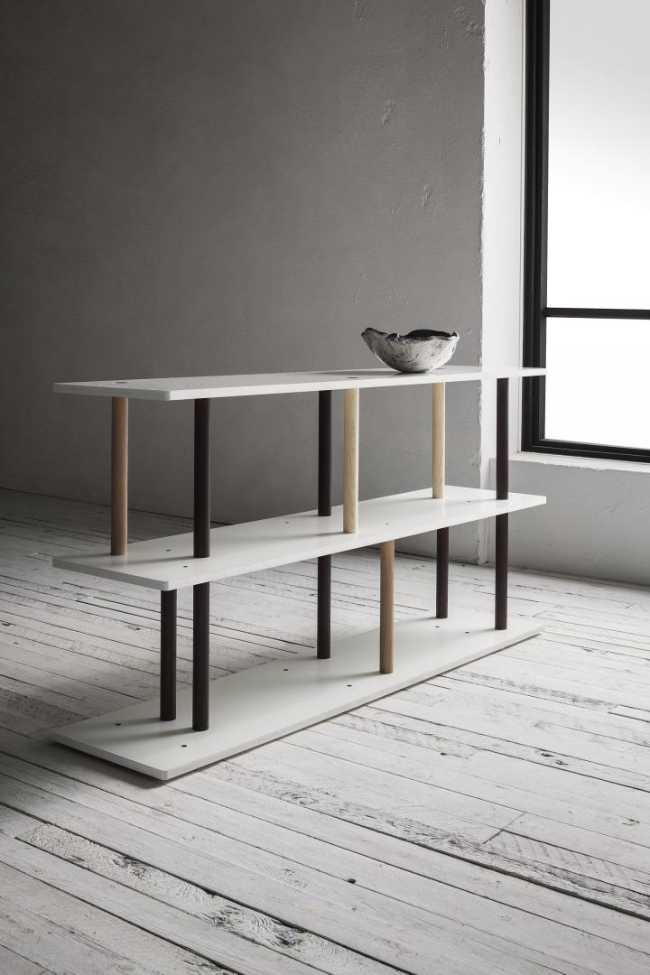 Libreria in legno componibile