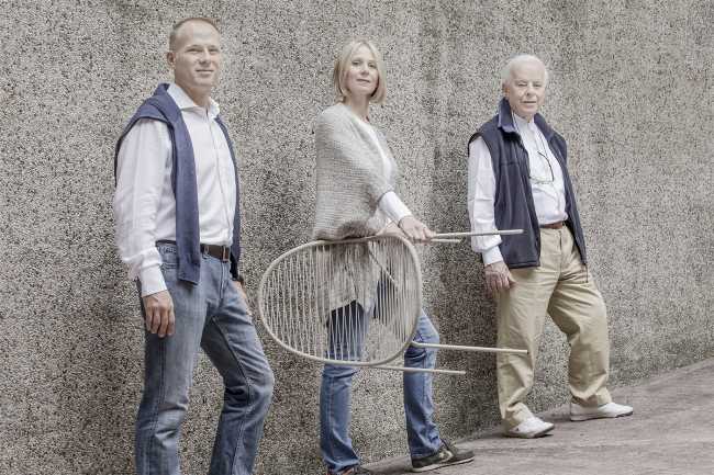 Progettisti seduta per esterni e interni in filo d'acciaio