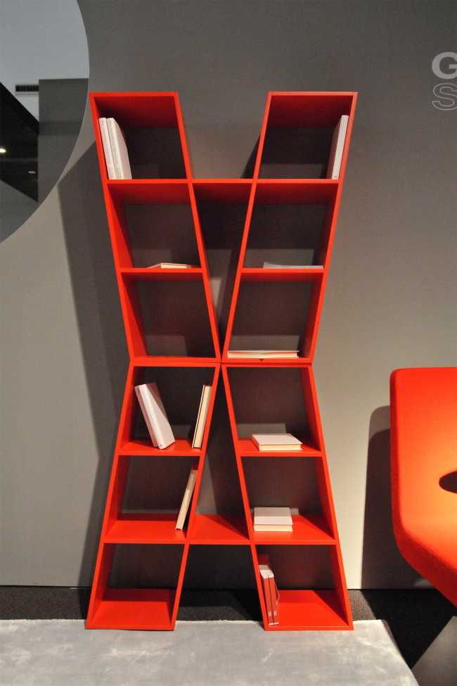 Libreria X book rossa