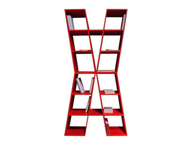 Libreria X book rossa