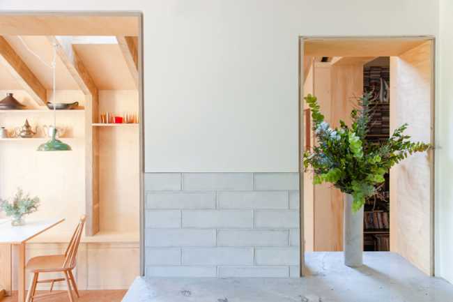 Ampliación de madera como nuevo punto focal de la vivienda