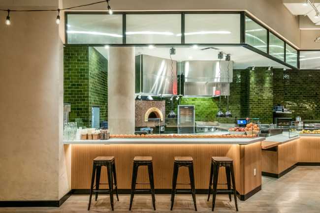 Sitting around the bar