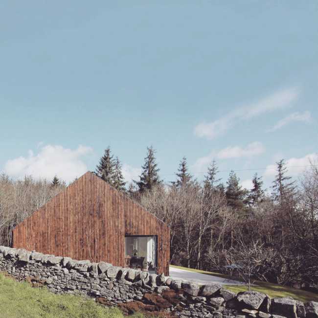 cottage bosco recinto in pietra