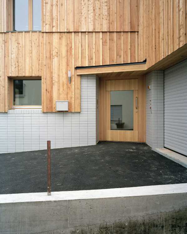 casa un legno ingresso