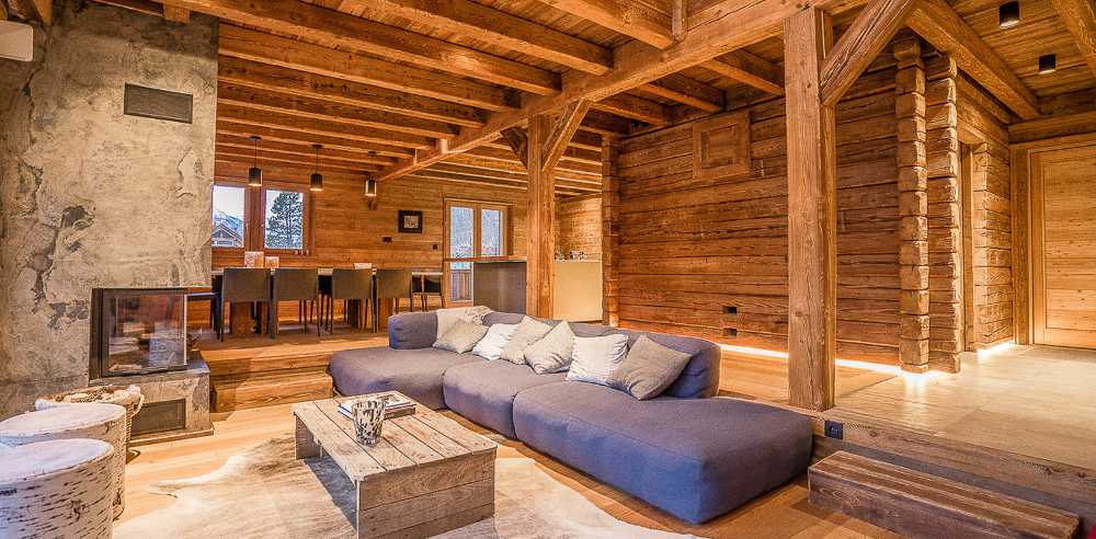 Chalet in legno di larice