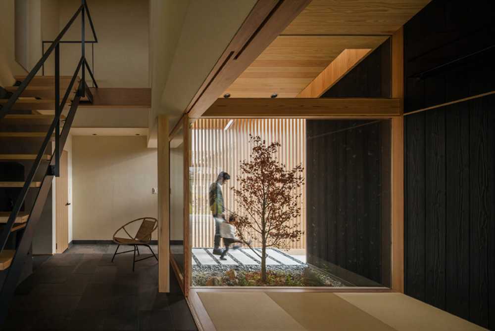 Home with great openness to the landscape