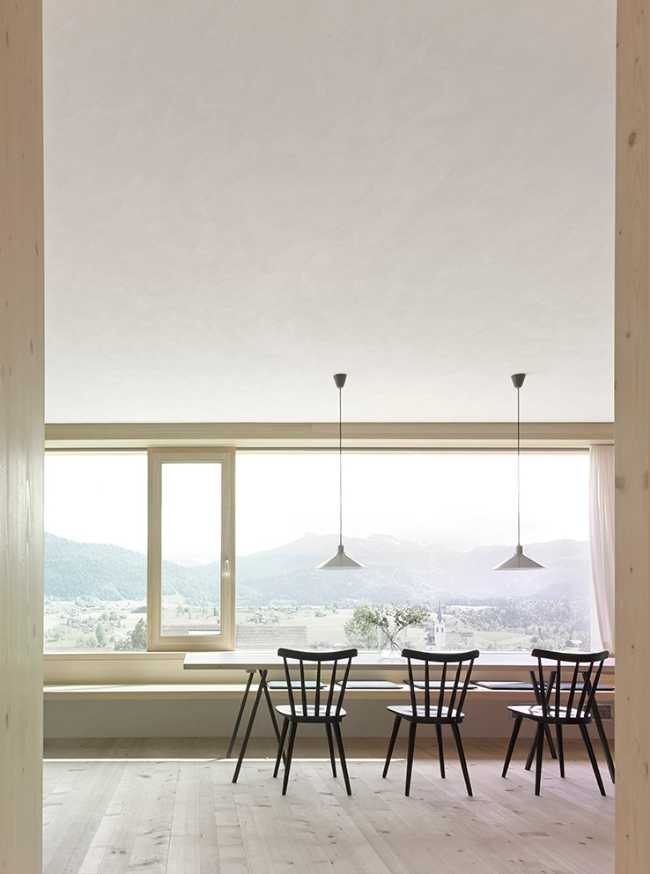 Vetrata sul paesaggio