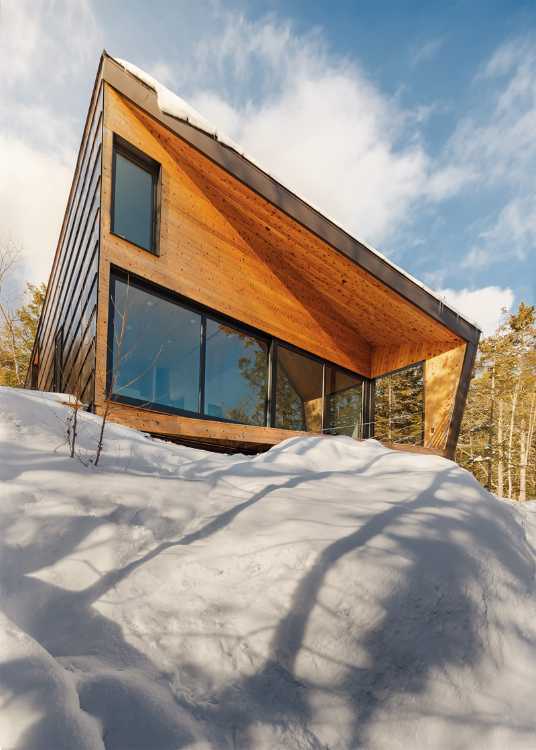 Prefabricated wooden house