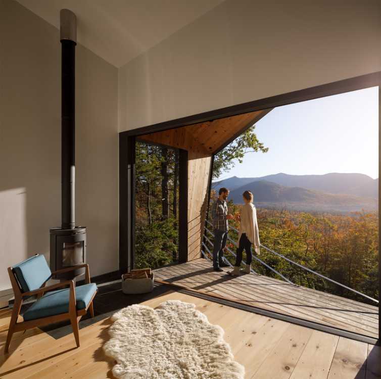 Prefabricated wooden house