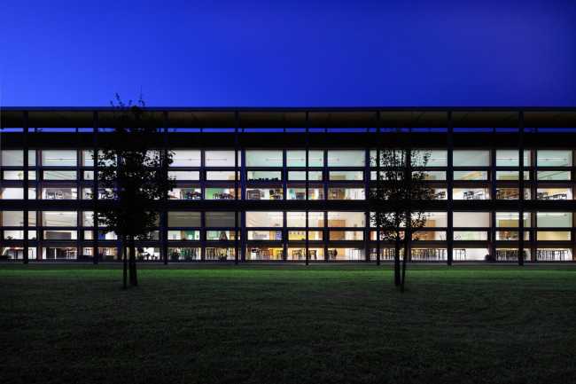 Stained glass window for elementary school