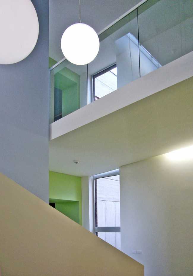 White and lights for elementary school