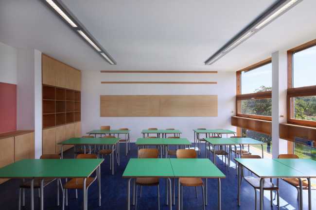 Elementary school classrooms