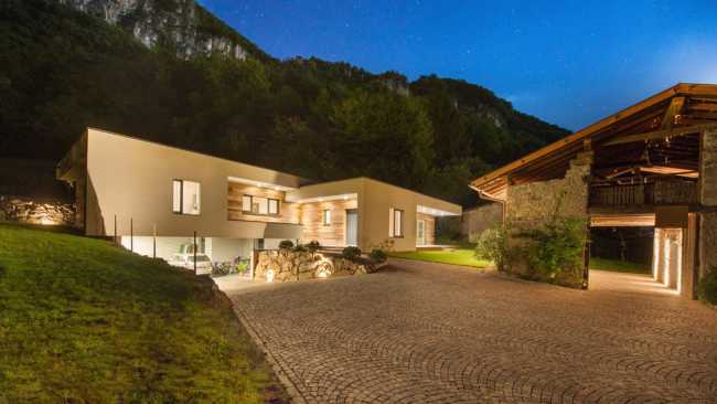 Spazio esterno all'abitazione