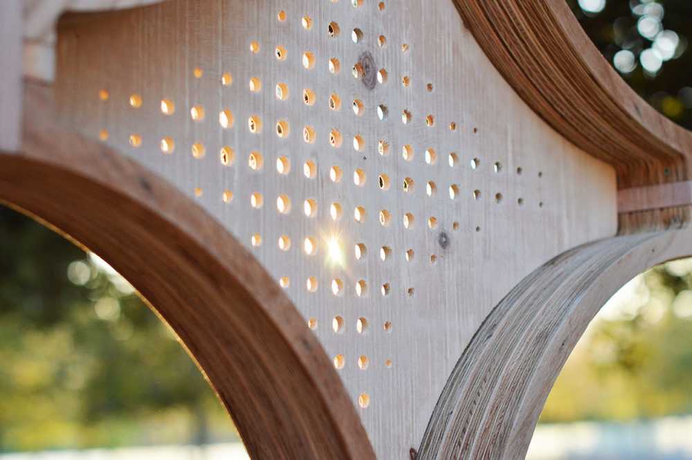 Insect pavilion in the open air