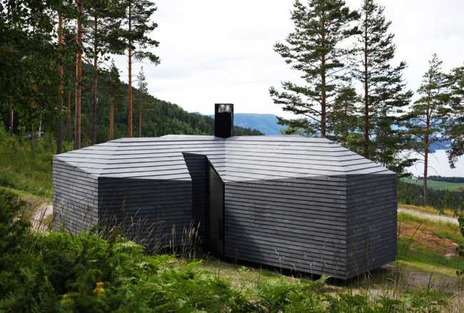 Casa vacanze contemporanea in legno