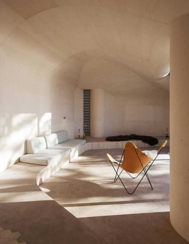 Interni contemporanei in legno