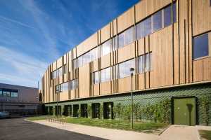 Centro per lo sport basamento in verde