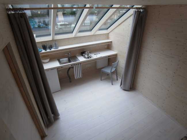 Módulo interior de madera