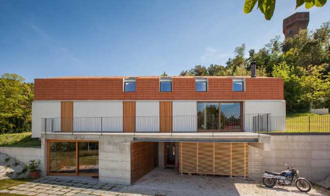 Vivienda en voladizo