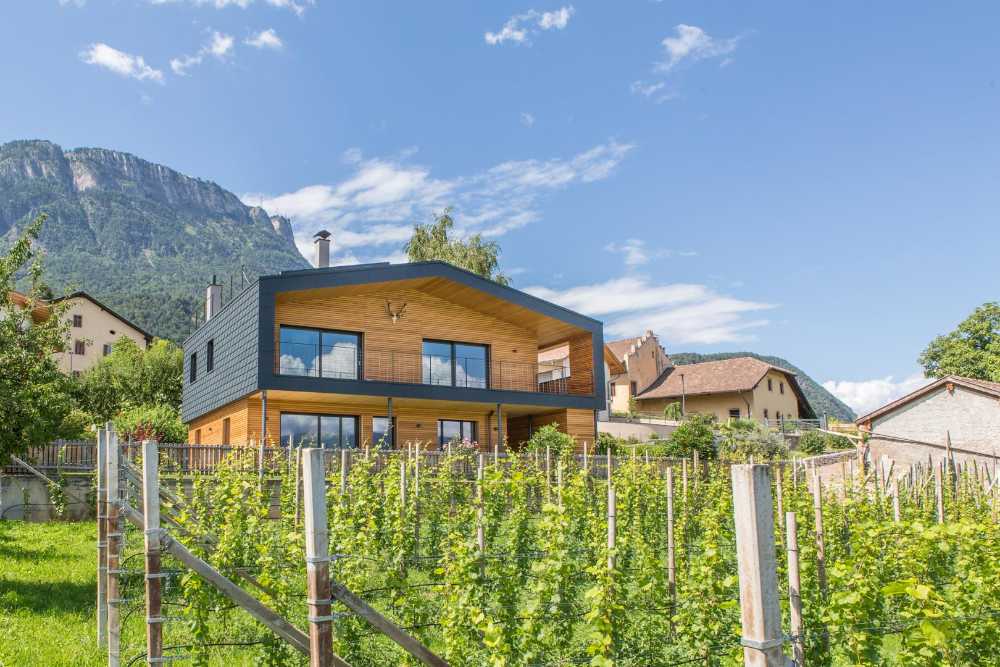 Wooden villa in Bolzano