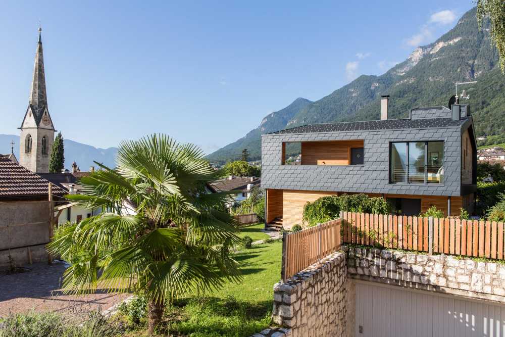 Villa de madera moderna