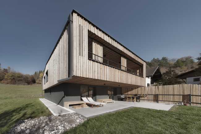 Residenza a basso consumo in legno a Trento