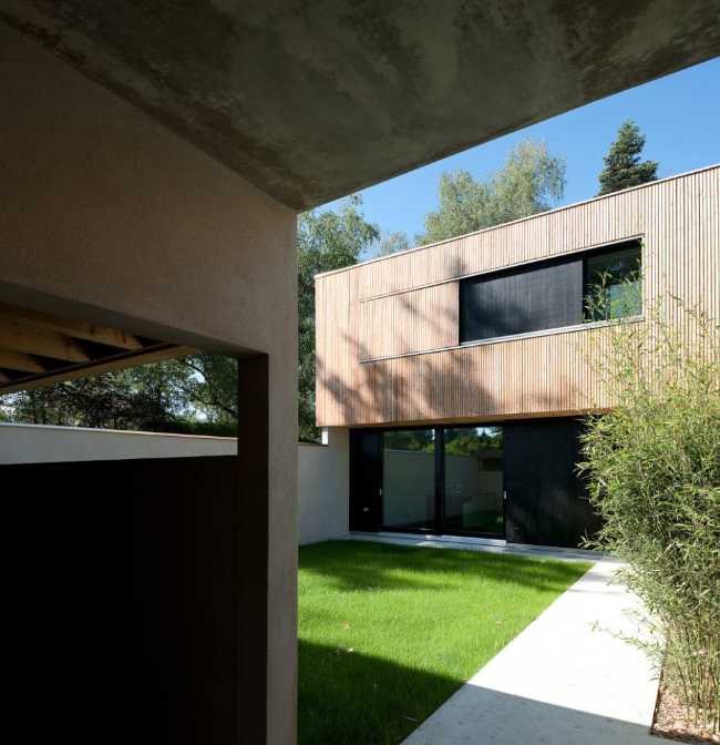 Villa en Suisse. Solutions passives à faible impact environnemental