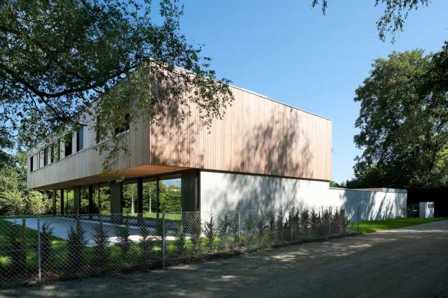 Villa en Suisse. Solutions passives à faible impact environnemental