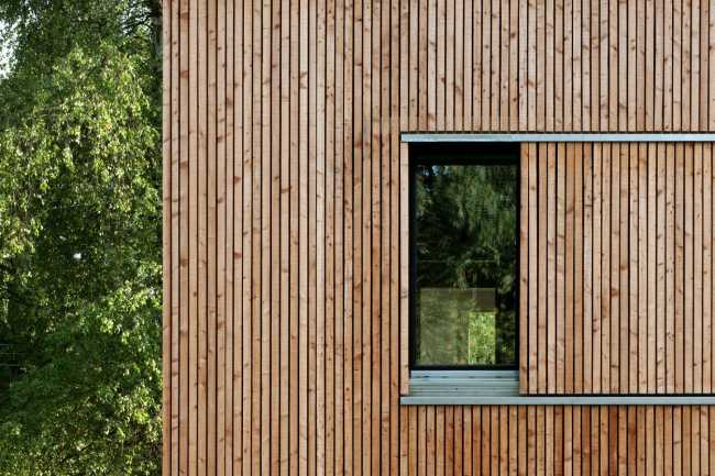 Villa en Suisse. Solutions passives à faible impact environnemental