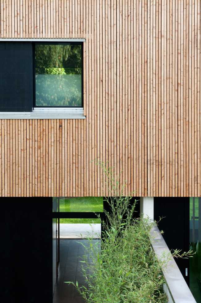 Villa en Suisse. Solutions passives à faible impact environnemental