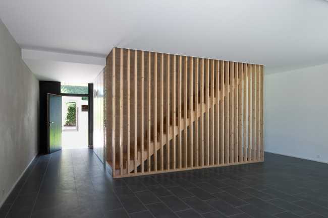 Villa en Suisse. Solutions passives à faible impact environnemental