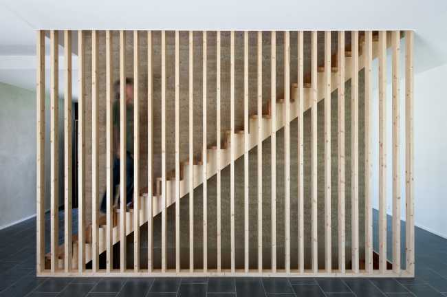 Villa en Suisse. Solutions passives à faible impact environnemental