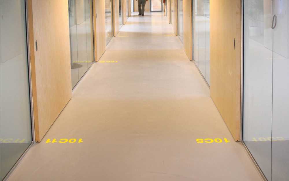 Edificio commerciale interno in legno