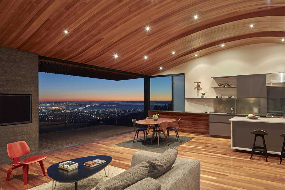 Villa a San Francisco: architettura a pianta libera